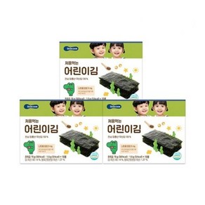 라이브 베베쿡 처음 먹는 어린이김, 15g, 24개, 오리지널