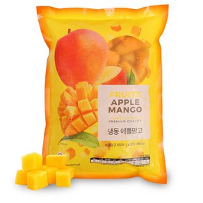 푸드야식품 냉동 애플망고 다이스 5kg, 1개, 1kg x 5봉