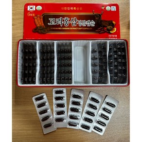 고려홍삼성분캡슐 830mg x 120캡슐 (당일배송), 120정, 1개