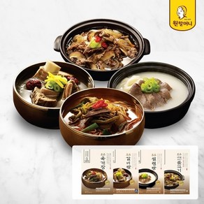 원할머니 [원할머니] 명품 육개장/설렁탕/갈비탕/불고기 4종 6팩 택1, 6개