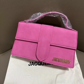 JACQUEMUS 자케무스 가방 스웨이드 숄더 크로스 토트백 24cm