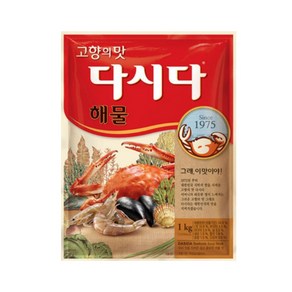 CJ제일제당 백설 명품골드해물다시다, 1kg, 1개