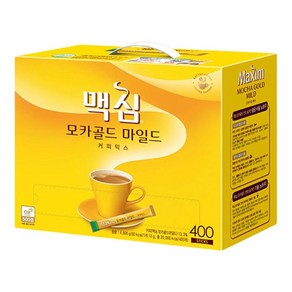 맥심 모카골드 커피믹스 1박스(400T), 12g, 1박스, 400개입