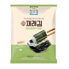 (삼영비앤에프)삼영맛찬김 재래김 22g, 10봉, 1개