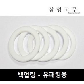 [삼영고무]유패킹백업링 테프론와셔 테프론각링 패킹백업링, 14 x 24 x 2, 1개