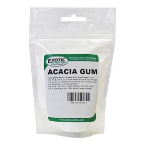 Exotic 엑소틱 슈가글이더 먹이 아카시아 검 파우더 113g Acacia Gum Powde, 1개