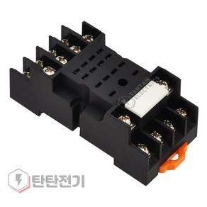 MY4 타입 14핀 릴레이 소켓 14 Pin Relay Time Socket PLUG-IN 찬넬 Din-Rail MY4N MY4SL, 1개