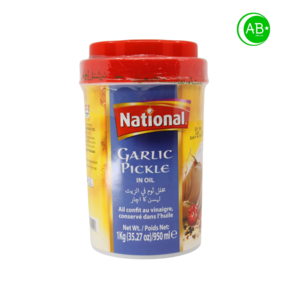 Galic Pickle NATIONAL Pakistan 마늘 피클 내셔널 파키스탄, 1개, 1kg