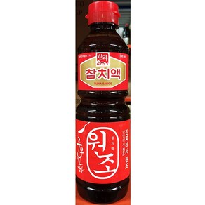 한라식품 참치액젓 500g 1개 [식당용]