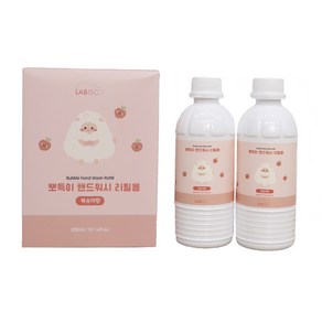 뽀득이 손세정제 핸드워시 리필액 300ml 2개, 포도향, 옵션선택, 1개