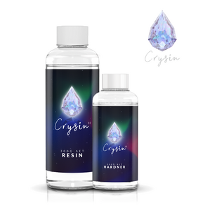 [Cysin 2.5] 크리진 300g 세트 크리스탈레진 아트/가구/코팅용 투명에폭시, 1개