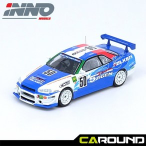 이노64 1:64 닛산 스카이라인 GT-R (R34) No.50 5ZIGEN FALKEN 슈퍼다이큐 2000 N1 챔피언쉽 우승