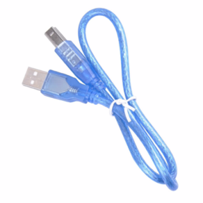 ATMEGA2560 R3 CH340G/ATmega2560 16AU MicoUSB 부트로더 포함 메가 2560 호환 블루 블랙 아두이노, 50CM UNO Cable