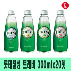 트레비N 플레인 자몽 레몬 라임 300mlx20펫 탄산음료, 300ml, 20개