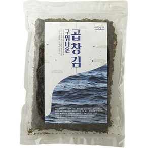 완도 특산물 무조미 구워나온 곱창김 25p 75g 1개