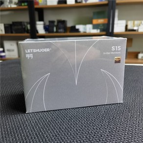 LETSHUOER S15 14.8mm 평면 진막 구동 HIFI 유선 음악 이어폰