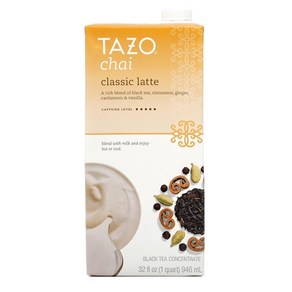 Tazo 차이 클래식 라떼 946 ml, 946ml, 1개