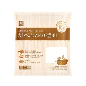 사옹원 치즈감자고로케 1kg 1+1, 2개