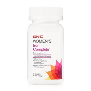 GNC 여성용 아이언 컴플리트 (60타블렛) GNC Womens Ion Complete 60tabs, 60정, 1개