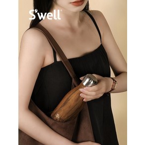 Swell 스테인리스 텀블러 티크 로즈 블루 네이비 - 티크 클래식 보틀 260ml, 1개