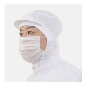 HACCP 해썹 위생 기본 모자 식품 공장 위생모 헤어캡 조리모 주름형 라운드캡 가공 조리사, 1개