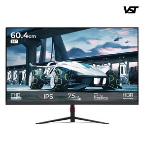 브이싱크텍 사무용 모니터 VF2401 60.4cm IPS FHD HDR 베젤리스 일반