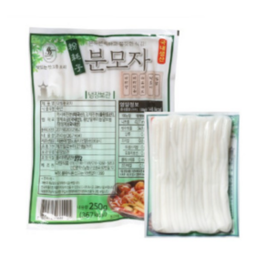 다원식품 떡볶이 분모자 당면 일자형 250g