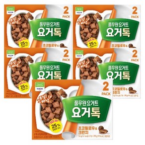 풀무원 요거트 요거톡 초코필로우 & 크런치 125g