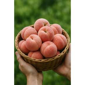 [상코미네] 백도 복숭아 당도 미쳤다 제철 특상품, 1개, 중소과 500g 내외 (4-5과)