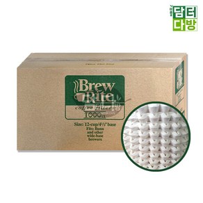 Bew Rite 원형여과지 12-cup(48번) 1박스 - 1000매, 1개, 1개