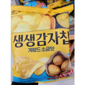 노브랜드 해태 생생감자칩 게랑드 소금맛 110g, 1개