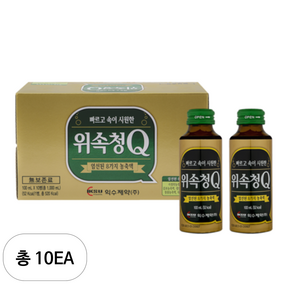 익수제약 위속청Q, 100ml, 10개