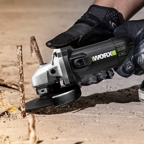 12000Rpm 750와트 WORX PRO WU810.1 4인치 앵글 그라인더, 1개