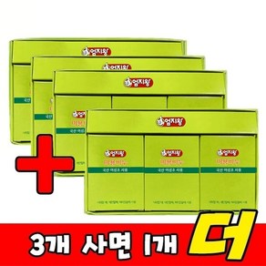 (주)미산약초농장 [3개사면1개더]엄지왕 어성초미용비누세트(100g 3입), 12입, 100g