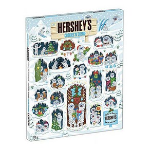 [특가] 허쉬 쿠키앤크림 어드벤트 캘린더 212g / Hershey's Cookies n Creme Advent Calendar 212g