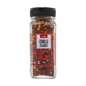 호주 콜스 핫 칠리 플레이크 37g Coles Chilli Flakes Hot