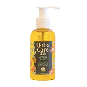 (당일) 호바케어 호호바 오가닉 베이비케어 오일 125ml /HobaCae Oganic baby cae Jojoba Oil - 100%, 1개