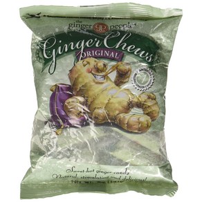 The Ginge People Ginge Chews Oiginal Chewy Ginge Candy 5 oz (141g) Bag The Ginge People 진저 츄스 오, 1개, 141g