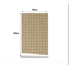 라탄 무늬 가구 리폼 시트지 방수 리노베이션 셀프인테리어, 천연 대나무 색상