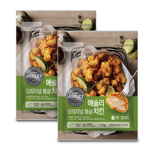 애슐리 통살 치킨 3봉 x 500g, 1세트, 2.4kg