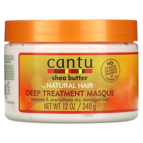 Shea Butte Natual Hai Deep Teatment Masque 340g, 12 온스, 1개