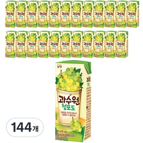 남양과수원 청포도, 190ml, 144개