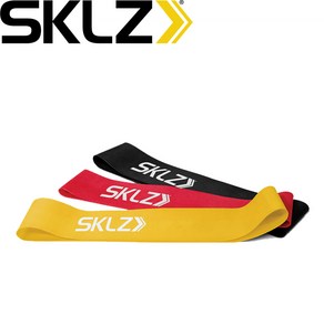 SKLZ 하체운동 근육운동 고무밴드 스킬즈 미니밴드 3개 세트