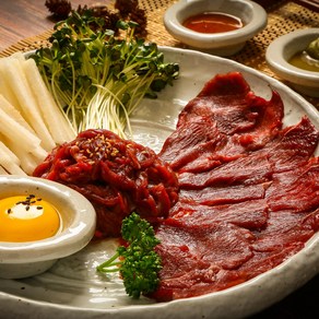 한조푸드 말고기 말육회 바사시 스시 사시미 고단백 저지방 바디프로필 다이어트 식단 설도 우둔, 1개, 500g