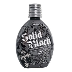 당일발송 밀레니엄태닝 솔리드 블랙 다크 태닝 로션 Solid Black 100x 400ml 1개