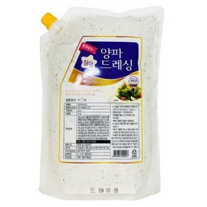 평강참맛 양파 드레싱 2kg 1봉, 1개