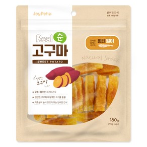 조이펫 리얼 순 고구마 황태 강아지간식 180g, 단품, 단품, 1개