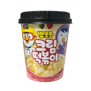 뽀로로 크림 떡볶이, 115g, 16개