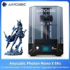 ANYCUBIC LCD 3D 프린터 포톤 모노 2 X6Ks M5s 4K 7K M3 맥스 DLP D2 워시 앤 큐어 2.0 플러스, 03 Photon Mono X 6Ks