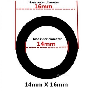 투명 PVC 플라스틱 호스 워터 펌프 튜브 1M 3M 5M 3 6 7 8 9 12mm 내경 파이프 어항 정원 물통, 10 14mm X 16mm_01 1 metes